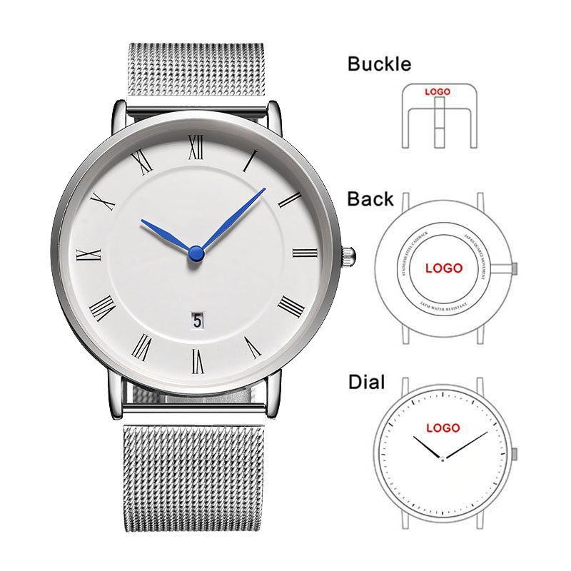 Men'S Fashion Names - B-8210N Stainless Steel Mesh Strap Classic