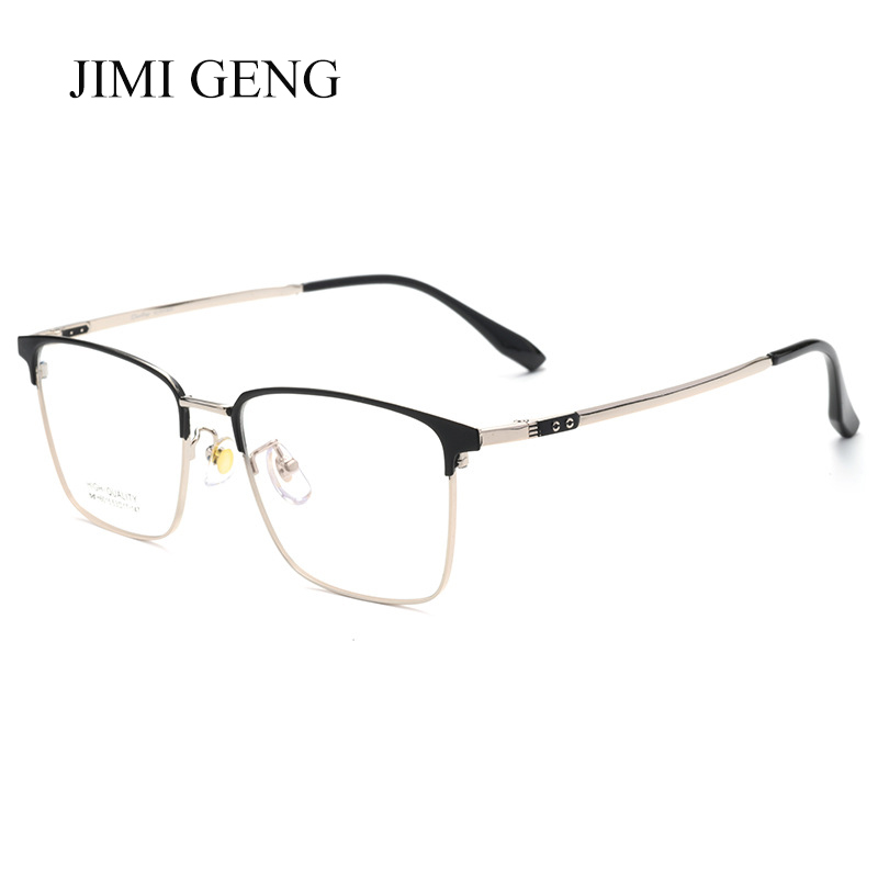 Men'S Fashion Non Prescription Glasses - Men Titanium Alloy Optical Glasses Frame