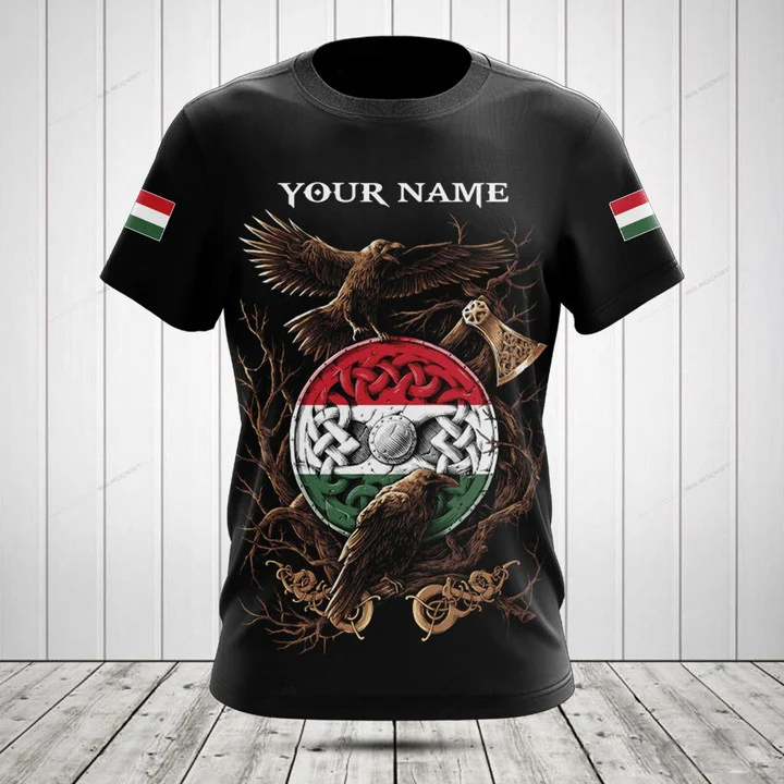 Men'S Fashion Oversized T Shirt - Custom Summer Cool Hungary Culture Graphic