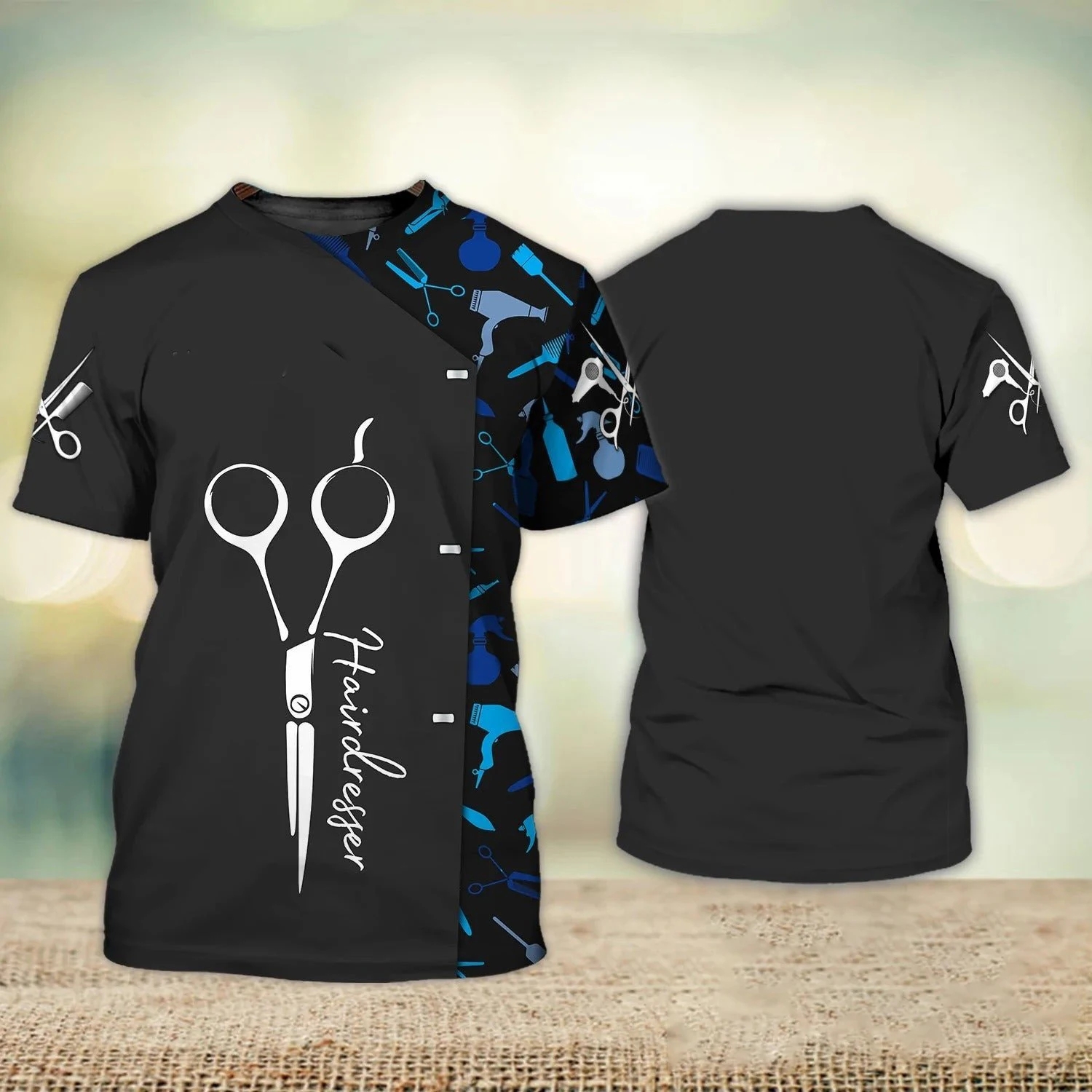 Men'S Fashion Xxl - Fashion New Customized Barber Men's T-shirt