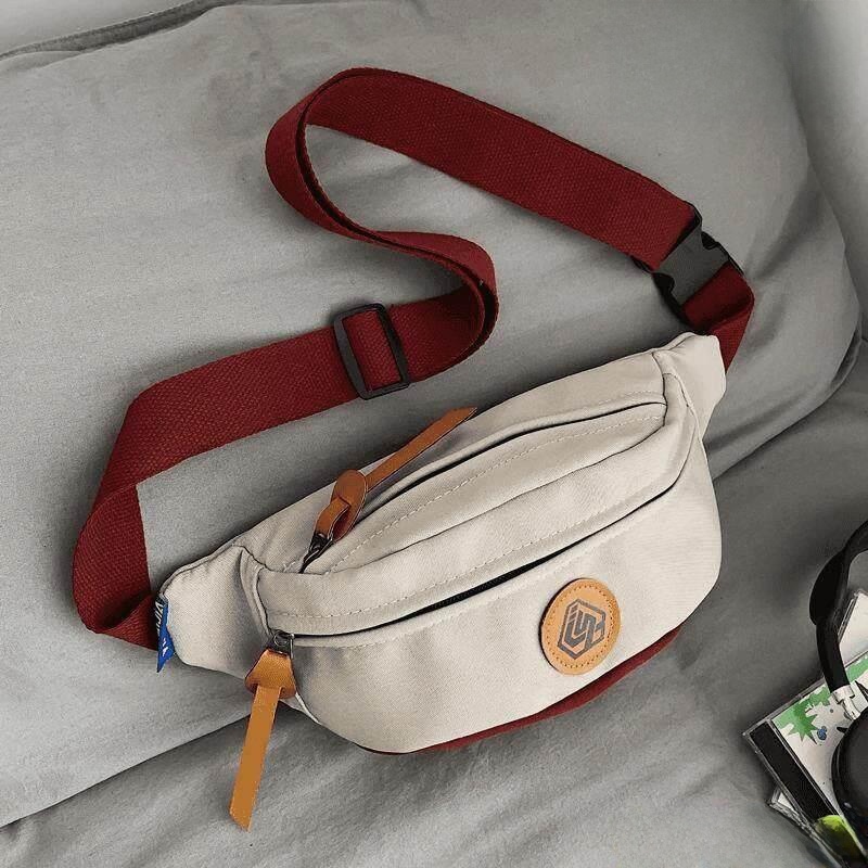 Men'S Fashion Bag - Unisex Crossbody Bag Fashionable Sporty Waist