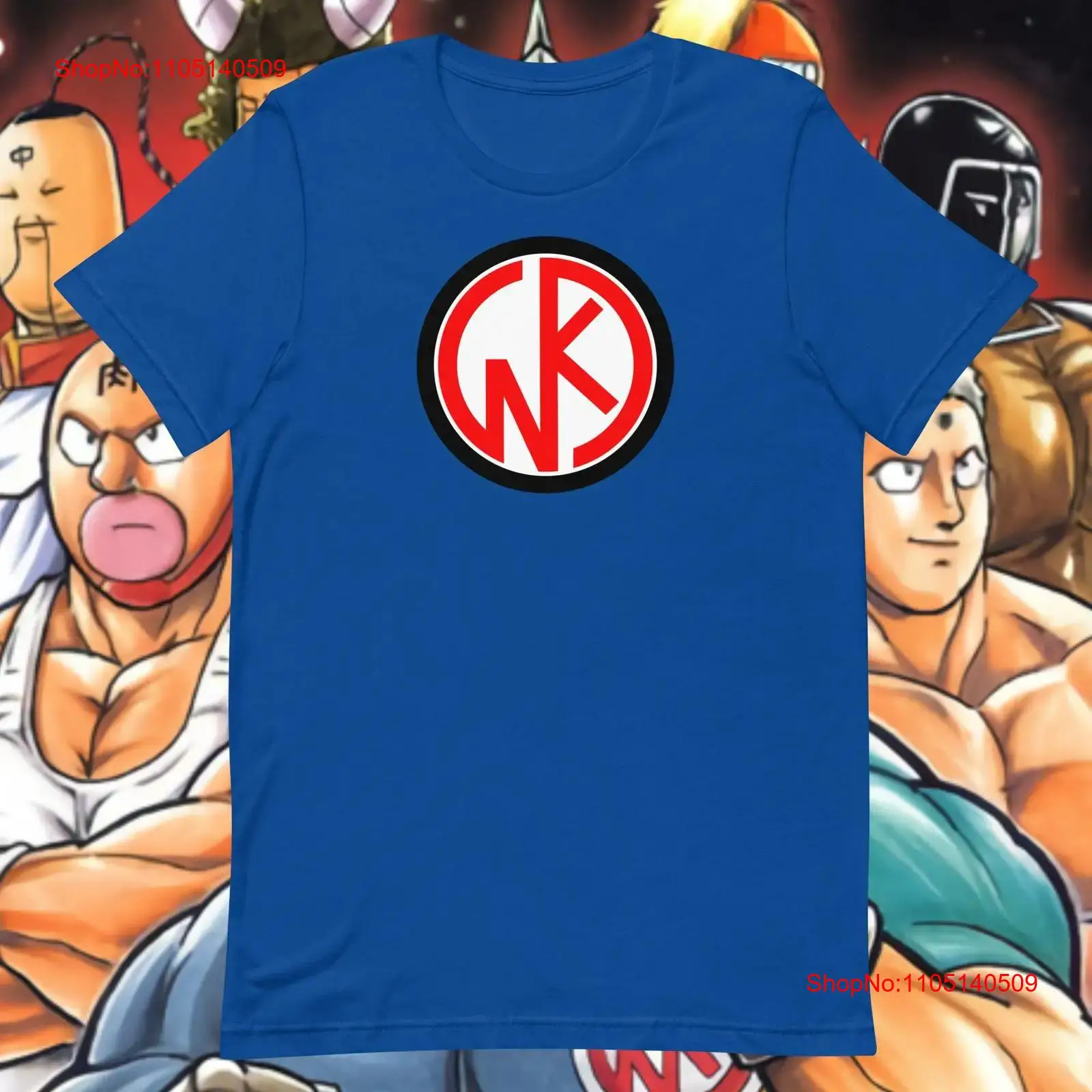 Muscle Tee Workout - Kinnikuman Ultimate Muscle Emblem T Shirt