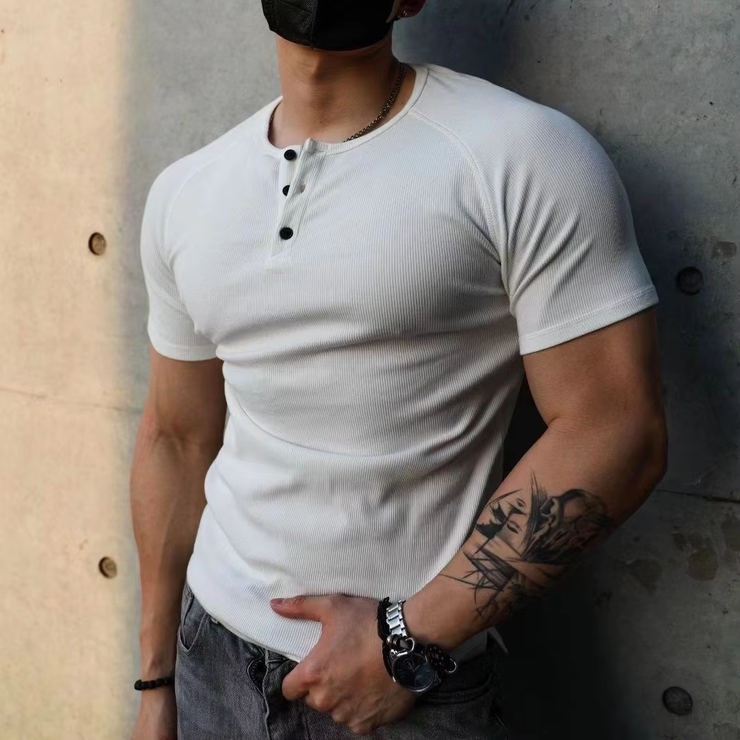 Muscle Tee Workout - Summer New T-Shirt for Men Casual