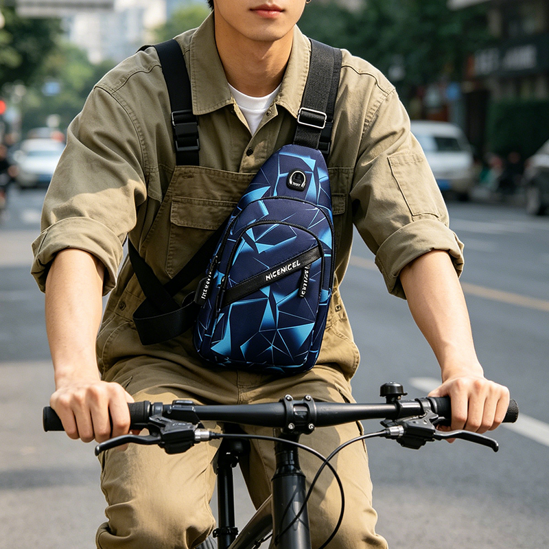 Men'S Fashion Bag - 1pcs Fashion Sports Chest Bag for