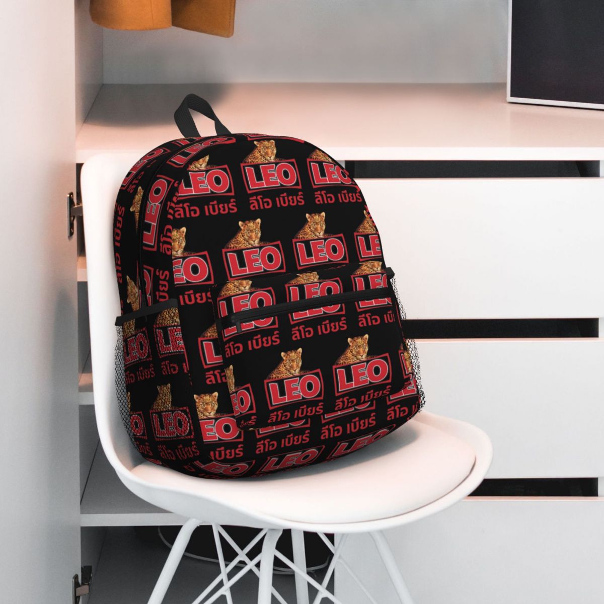 Mens Fashion Bangkok - Leo Beer Bangkok Backpack Daypack Large