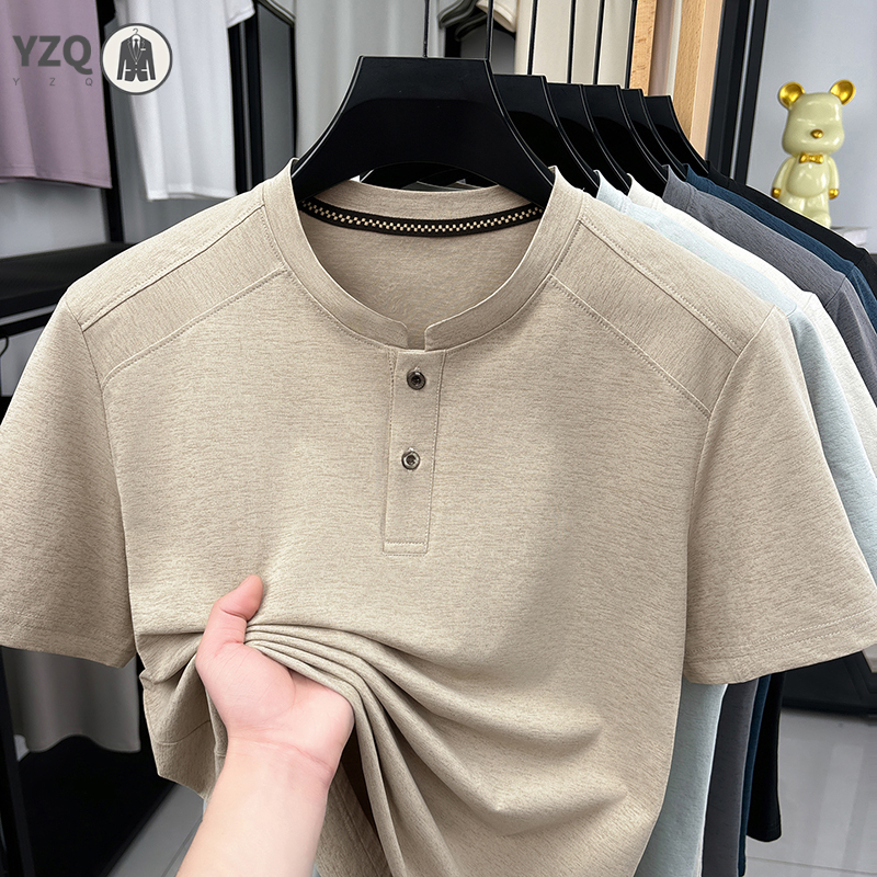 2026 Fashion Men's Henley Neck – Men'S Fashion Usa recenzja i cena