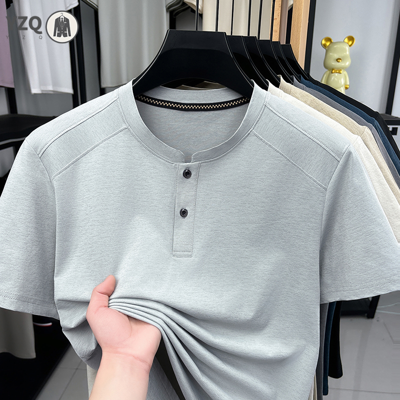 2026 Fashion Men's Henley Neck – Men'S Fashion Usa recenzja i cena