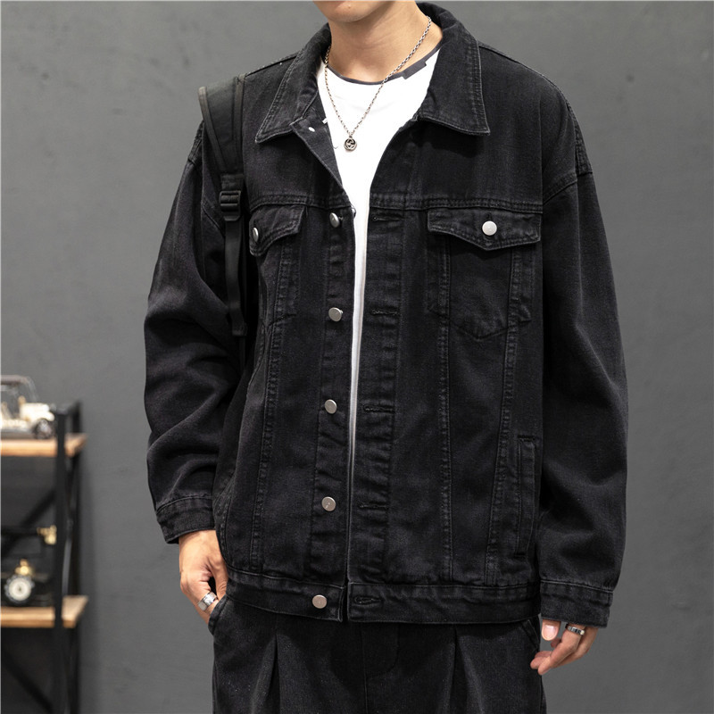 New Denim Jacket Men Vintage J – Mens Fashion Bomber Jacket recenzja i cena