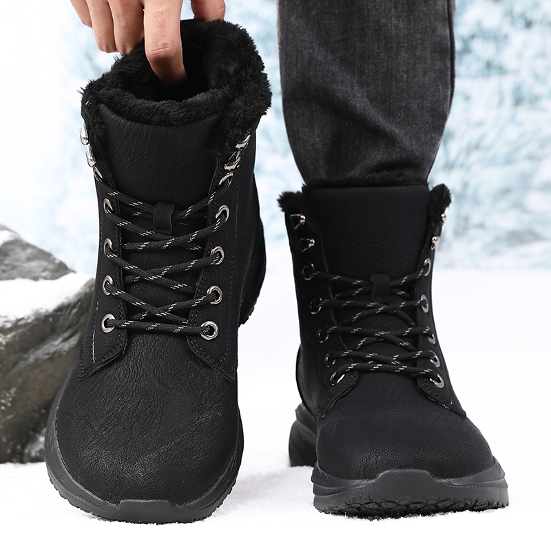 Men Winter Snow Boots for Wate – Men'S Fashion Running Shoes recenzja i cena