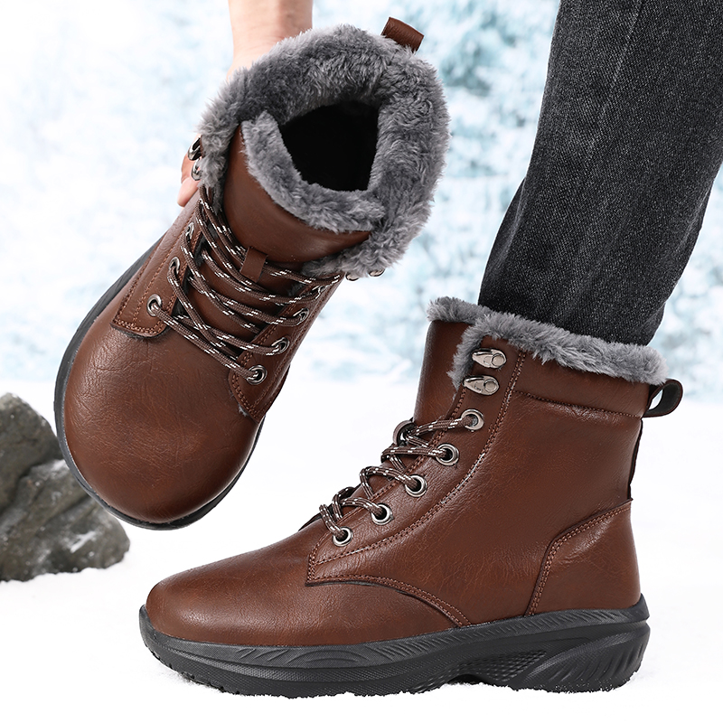 Men Winter Snow Boots for Wate – Men'S Fashion Running Shoes recenzja i cena