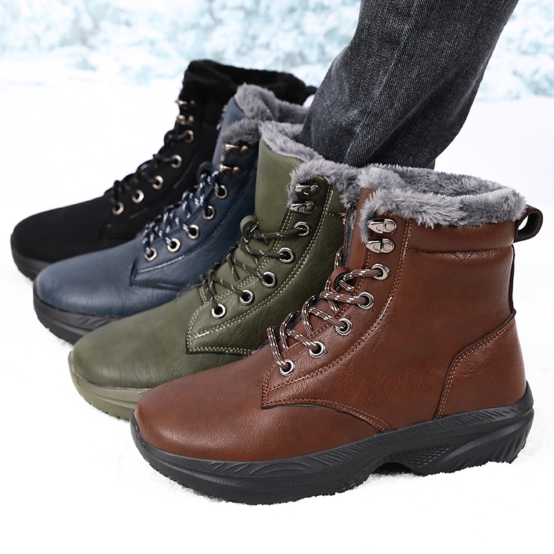 Men Winter Snow Boots for Wate – Men'S Fashion Running Shoes recenzja i cena