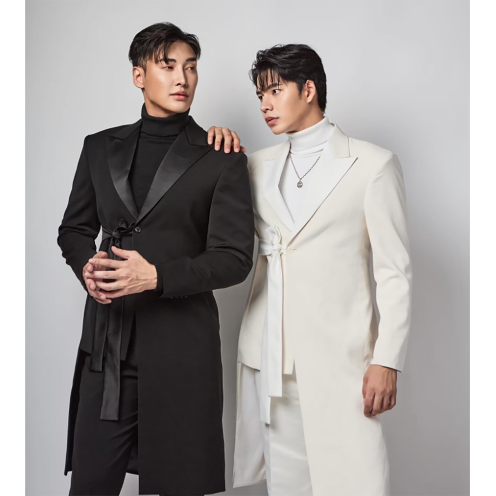 Gentlemen Tuxedo Men Suit Two  – Mens Fashion Trajes recenzja i cena