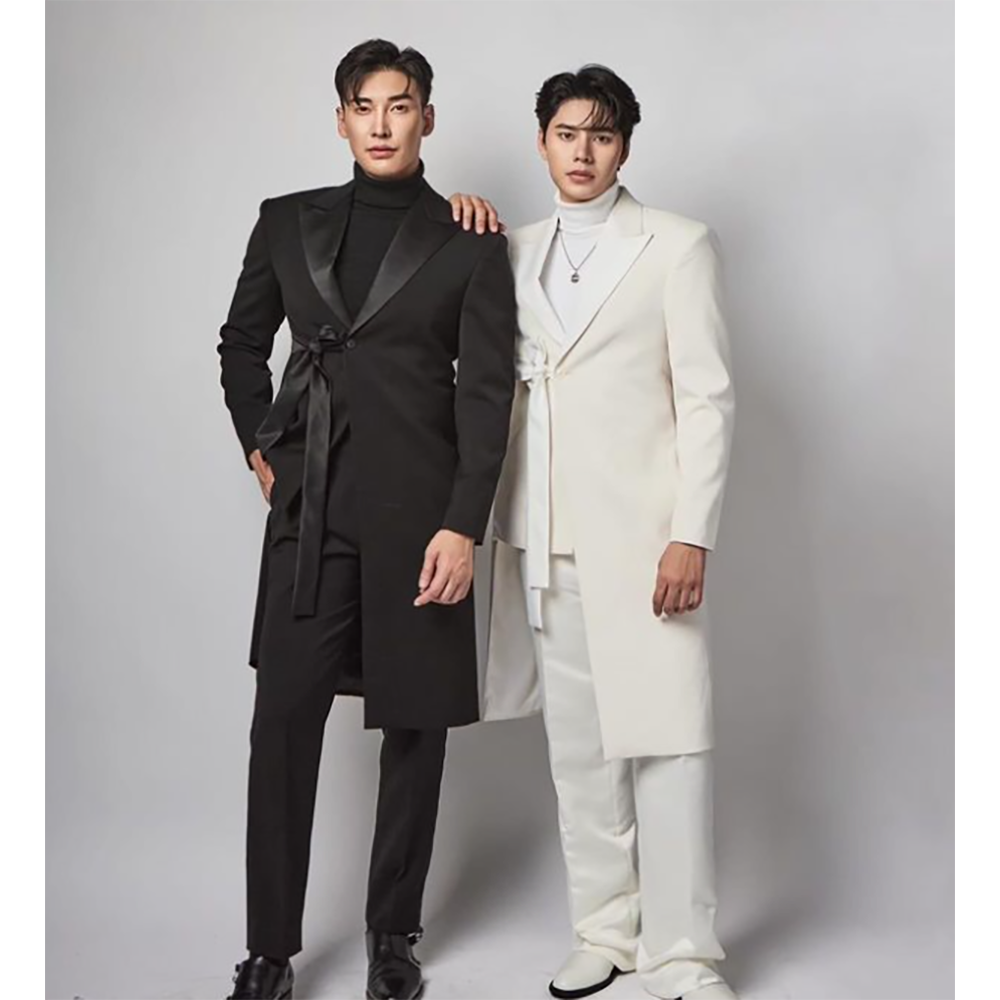Gentlemen Tuxedo Men Suit Two  – Mens Fashion Trajes recenzja i cena