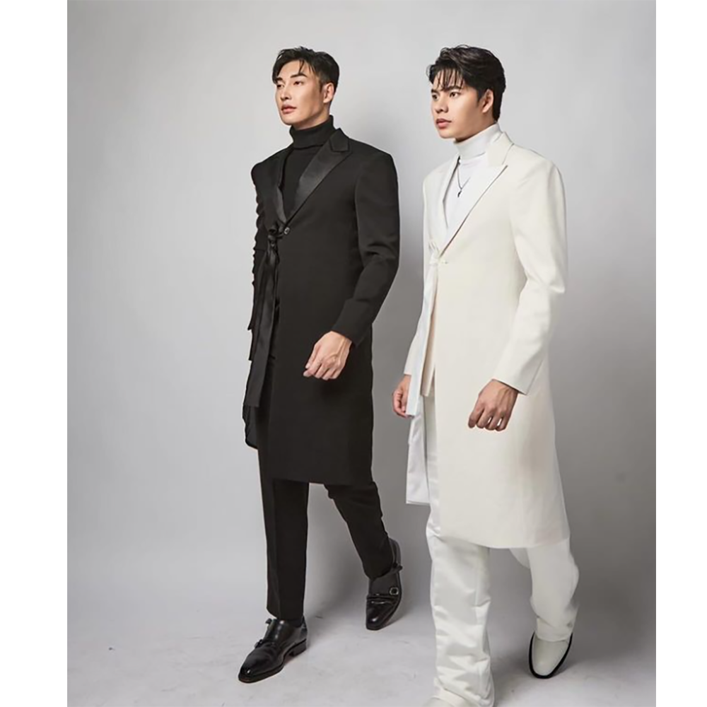 Gentlemen Tuxedo Men Suit Two  – Mens Fashion Trajes recenzja i cena