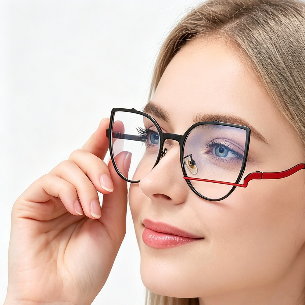 Anti Blue Light Glasses Metal  – Men'S Fashion Non Prescription Glasses recenzja i cena