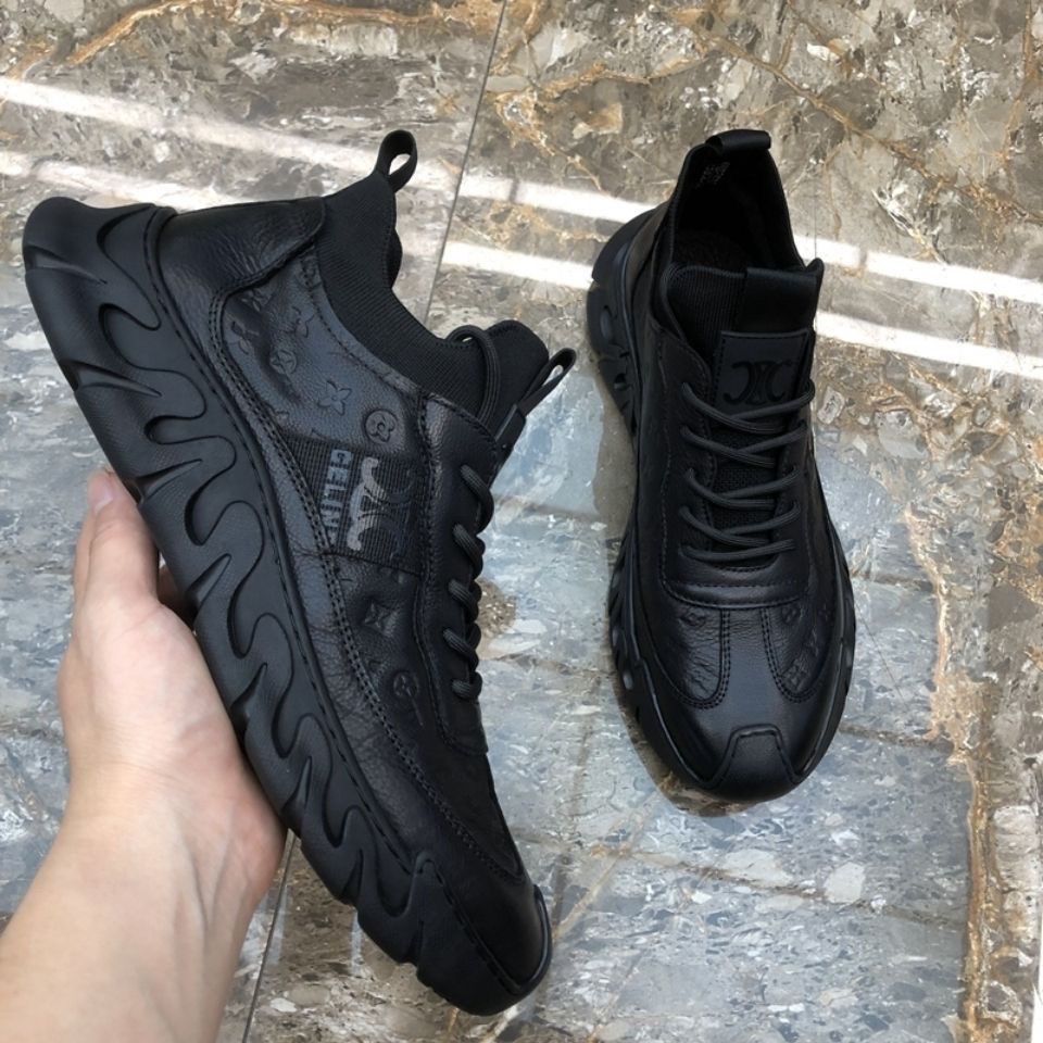 Genuine Leather Shoes Men New  – Mens Fashion Young recenzja i cena