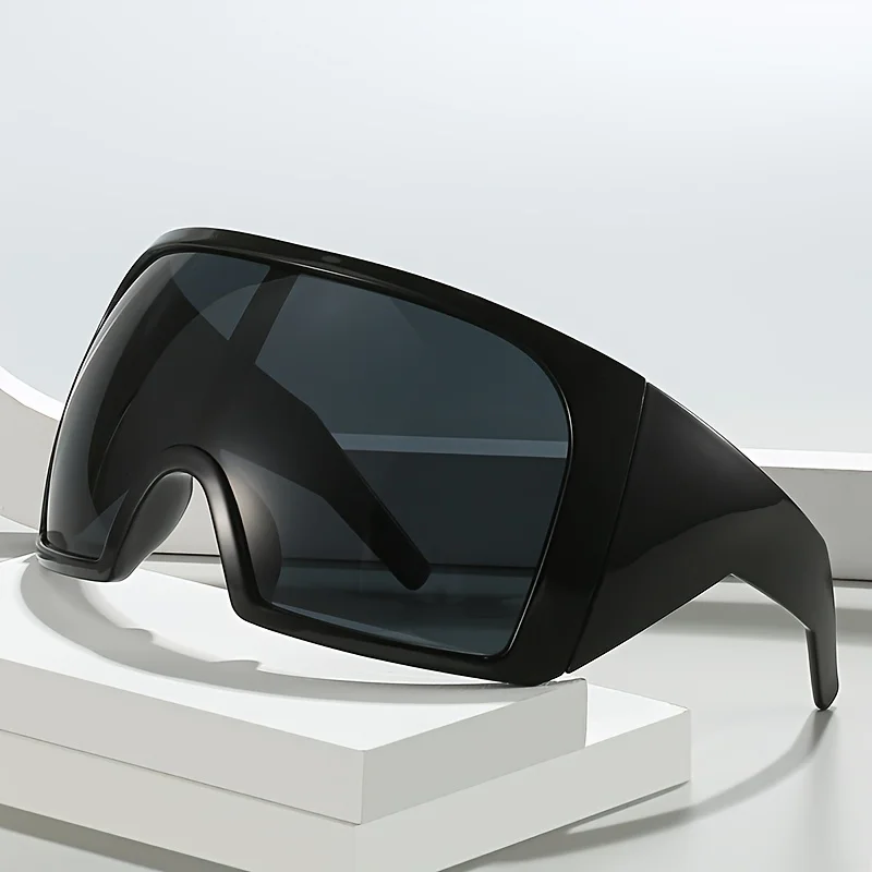 Oversized Sunglasses Men Wrap  – Men'S Fashion Xxl recenzja i cena