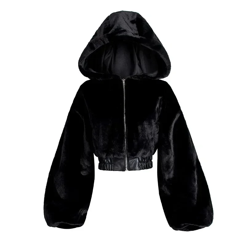 Autumn Winter Faux Rabbit Fur  – Mens Fashion Bomber Jacket recenzja i cena