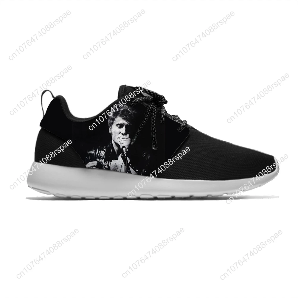 Rock Star Johnny Hallyday Musi – Men'S Fashion Running Shoes recenzja i cena