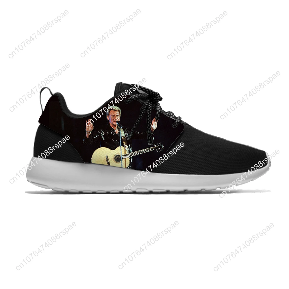 Rock Star Johnny Hallyday Musi – Men'S Fashion Running Shoes recenzja i cena