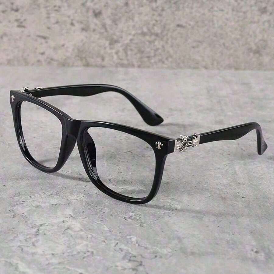 Vintage Square Frame Fashion G – Men'S Fashion Non Prescription Glasses recenzja i cena
