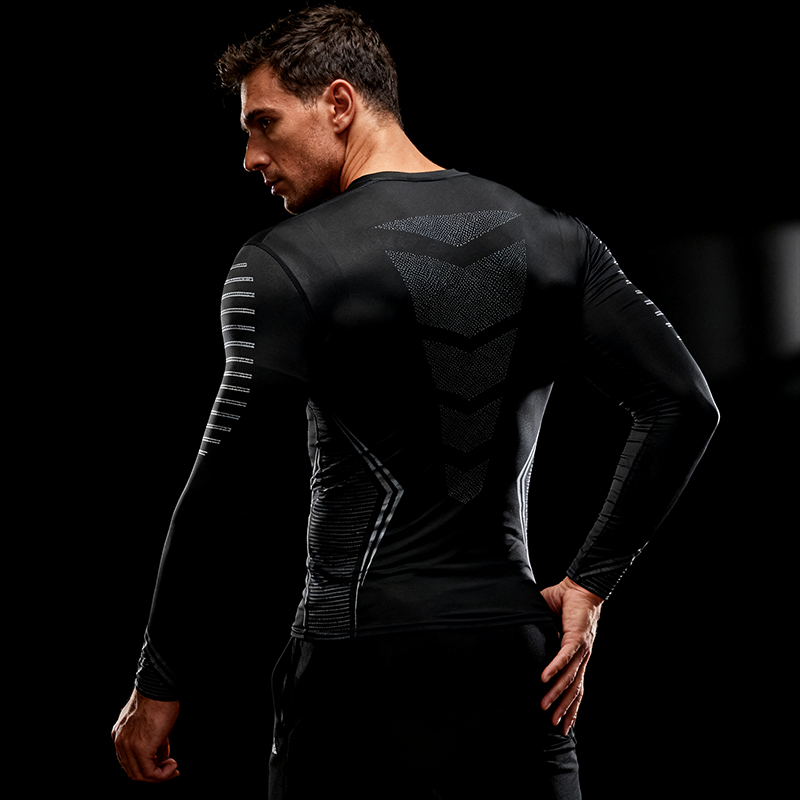 Compression Running Shirt Men  – Muscle Tee Workout recenzja i cena