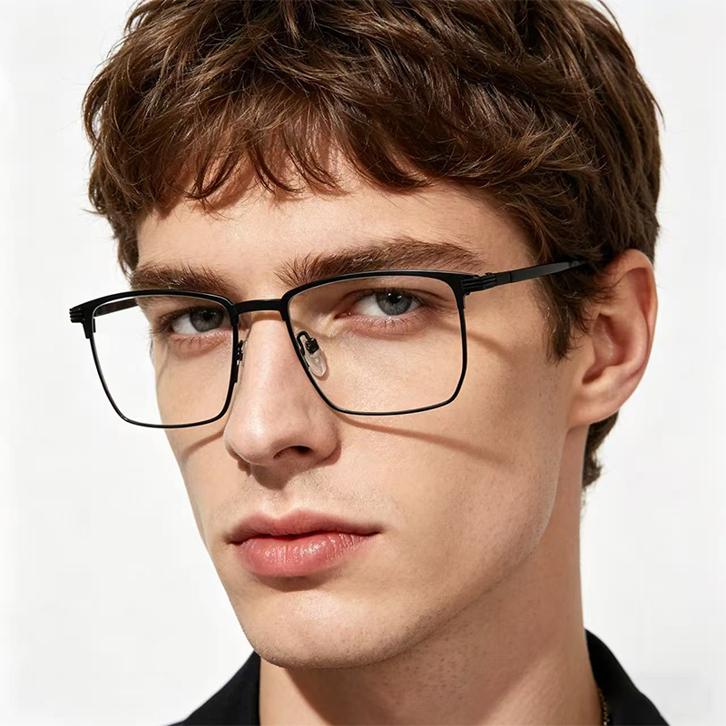 Kangmuwei Men's Fashion Metal  – Men'S Fashion Non Prescription Glasses recenzja i cena