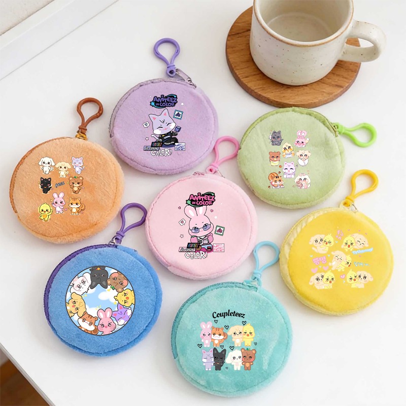 Kpop ATEEZ Idol Coin Purses Ke – Men'S Fashion Bag recenzja i cena