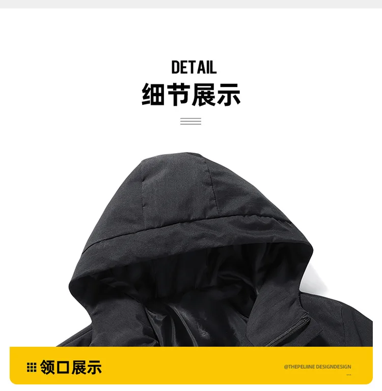2024 Hooded Jacket New Fashion – Mens Fashion Style Images recenzja i cena