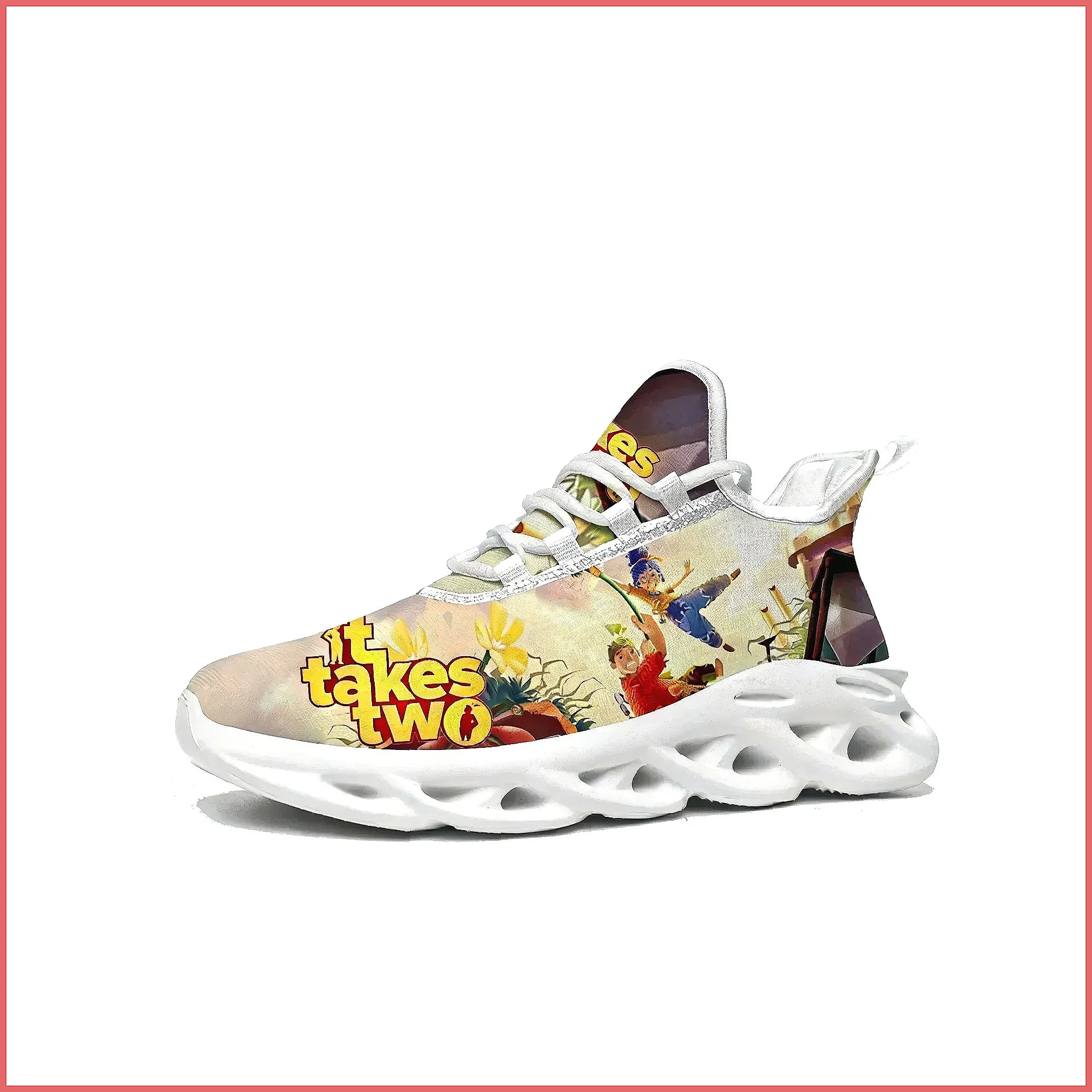 Custom It Takes Two Sneakers,  – Men'S Fashion Running Shoes recenzja i cena