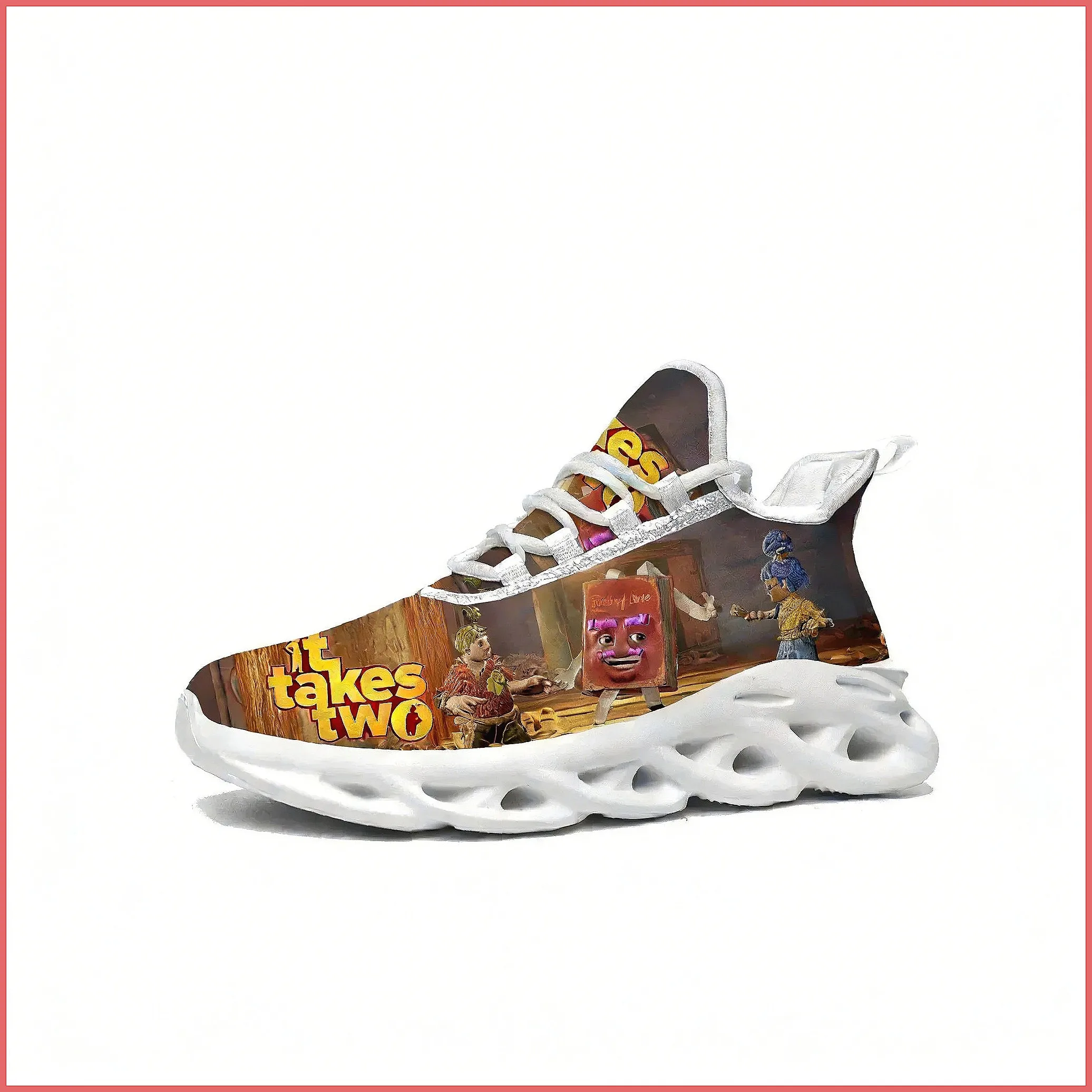 Custom It Takes Two Sneakers,  – Men'S Fashion Running Shoes recenzja i cena