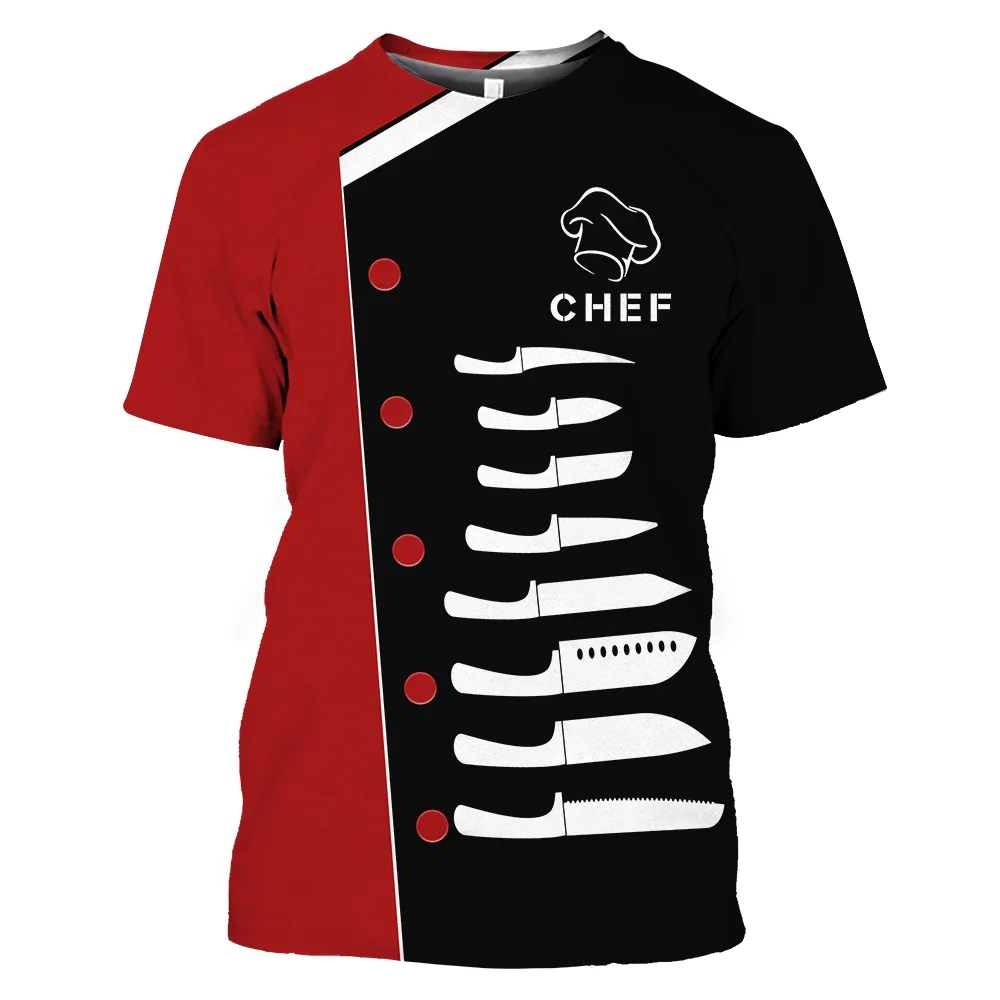 HipHop Chef Uniform Fashion Tr – Men'S Fashion Oversized T Shirt recenzja i cena