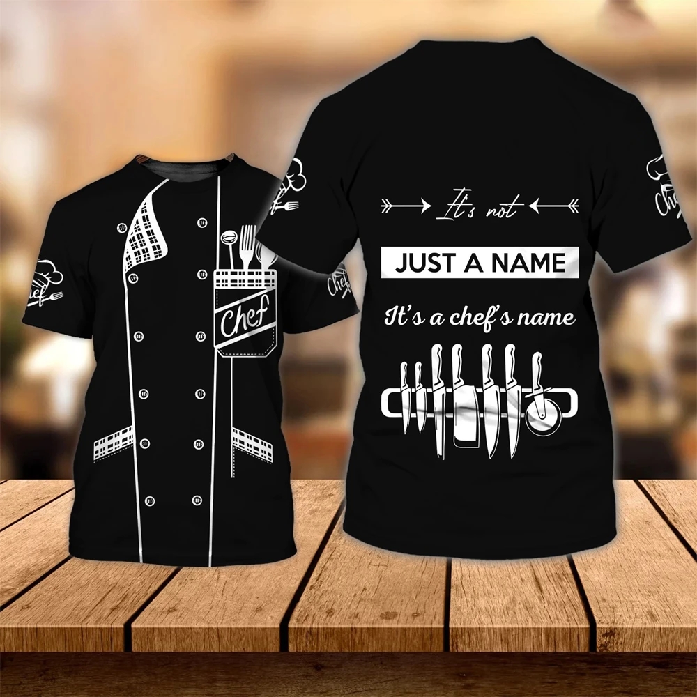 HipHop Chef Uniform Fashion Tr – Men'S Fashion Oversized T Shirt recenzja i cena