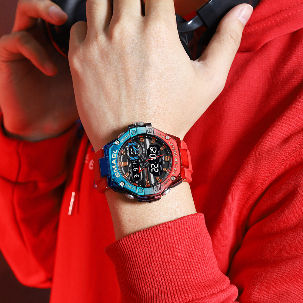 SMAEL Sport Watch for Man Dual – Mens Fashion Young recenzja i cena