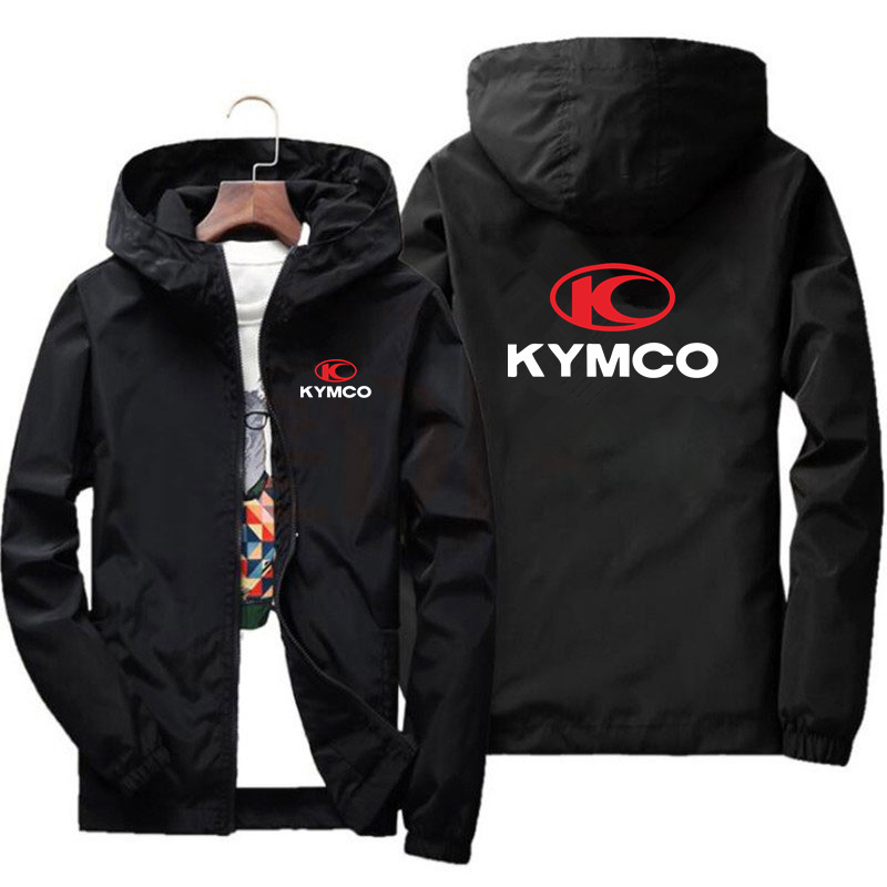 Spring Summer KYMCO Bomber Jac – Mens Fashion Bomber Jacket recenzja i cena