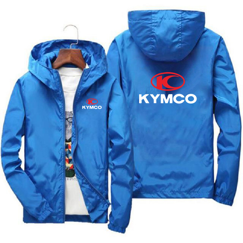 Spring Summer KYMCO Bomber Jac – Mens Fashion Bomber Jacket recenzja i cena