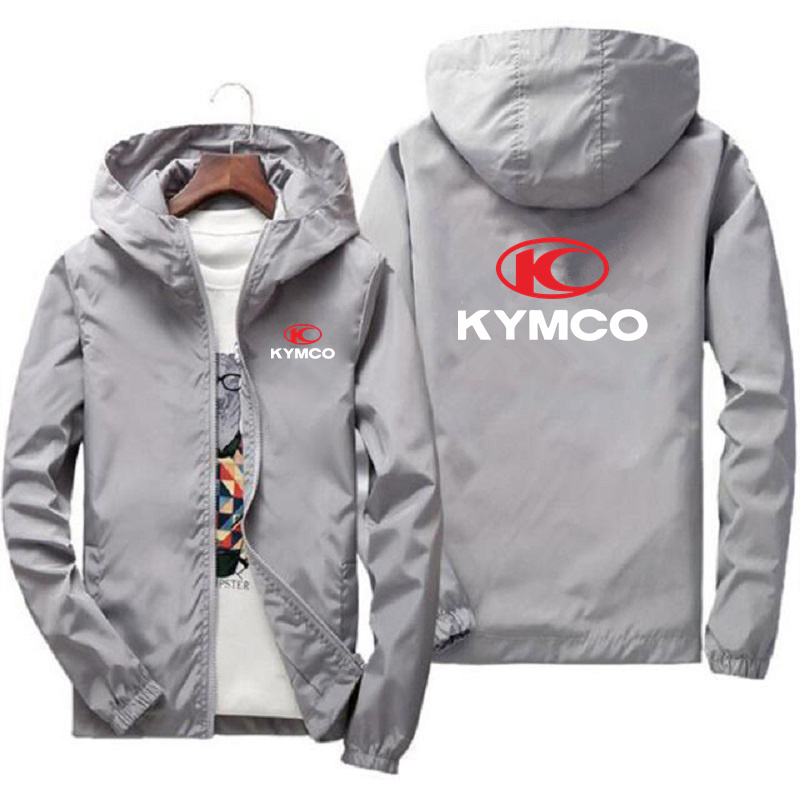 Spring Summer KYMCO Bomber Jac – Mens Fashion Bomber Jacket recenzja i cena