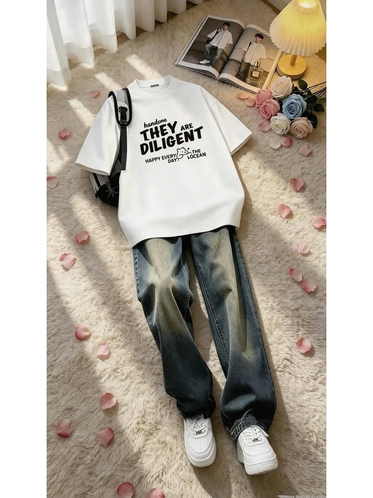 American High Street Fashion B – Jeans Shirt Fashion For Men recenzja i cena