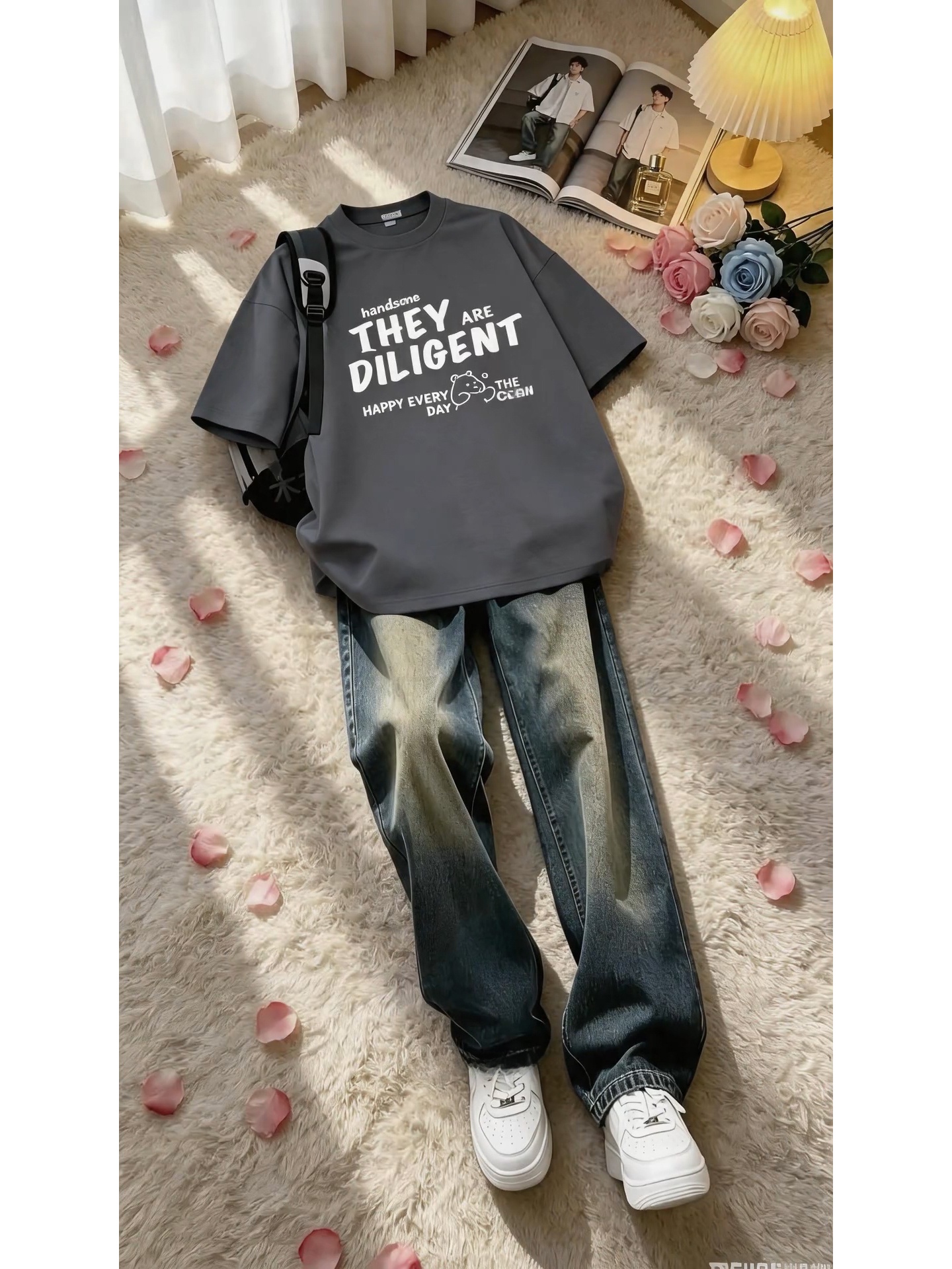 American High Street Fashion B – Jeans Shirt Fashion For Men recenzja i cena