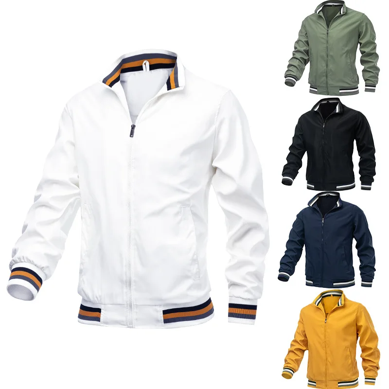 Spring Autumn Bomber Jacket Me – Mens Fashion Bomber Jacket recenzja i cena