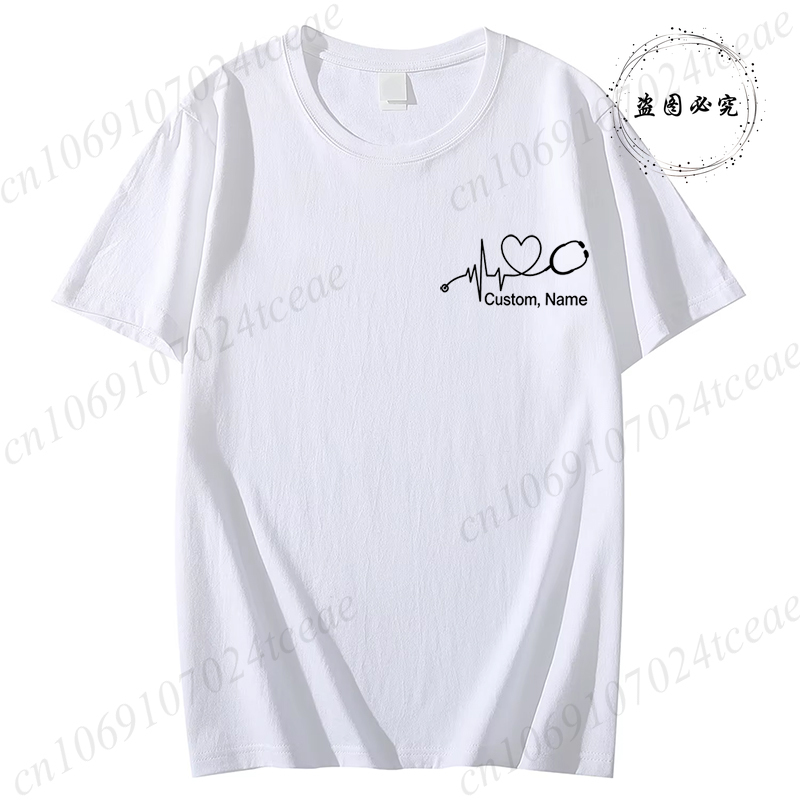 Custom Name Nurse Shirt Stetho – Men'S Fashion Names recenzja i cena
