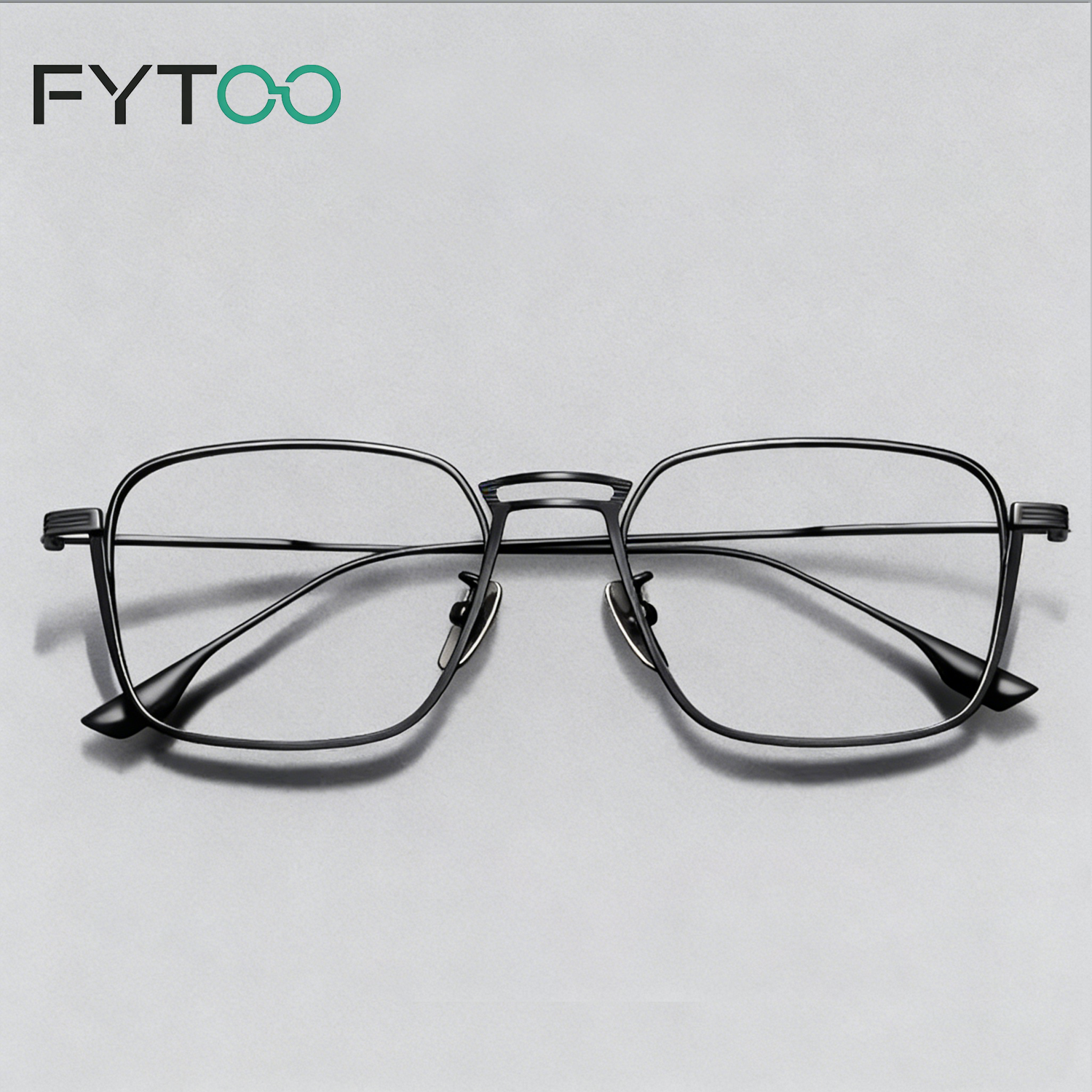 FYTOOMetal Frame Plain Eyeglas – Men'S Fashion Non Prescription Glasses recenzja i cena