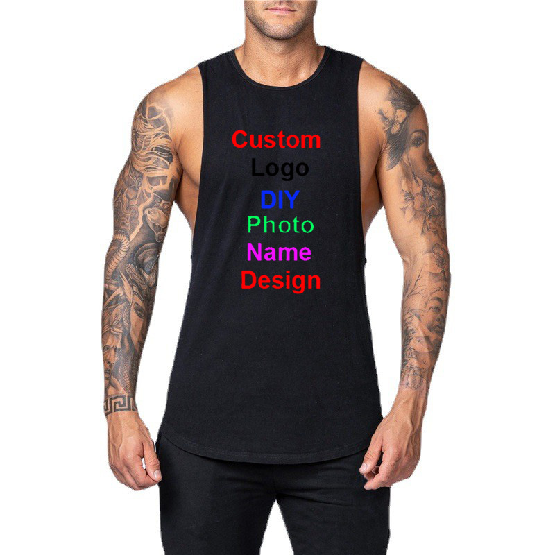 DIY Customized Logo Brand Gym  – Muscle Tee Workout recenzja i cena