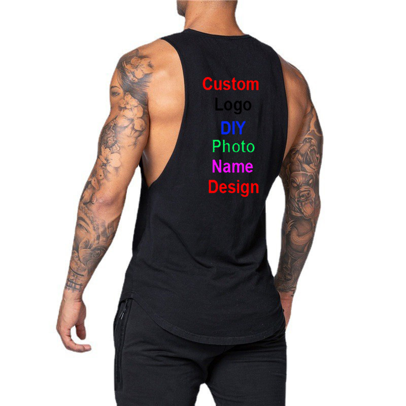 DIY Customized Logo Brand Gym  – Muscle Tee Workout recenzja i cena