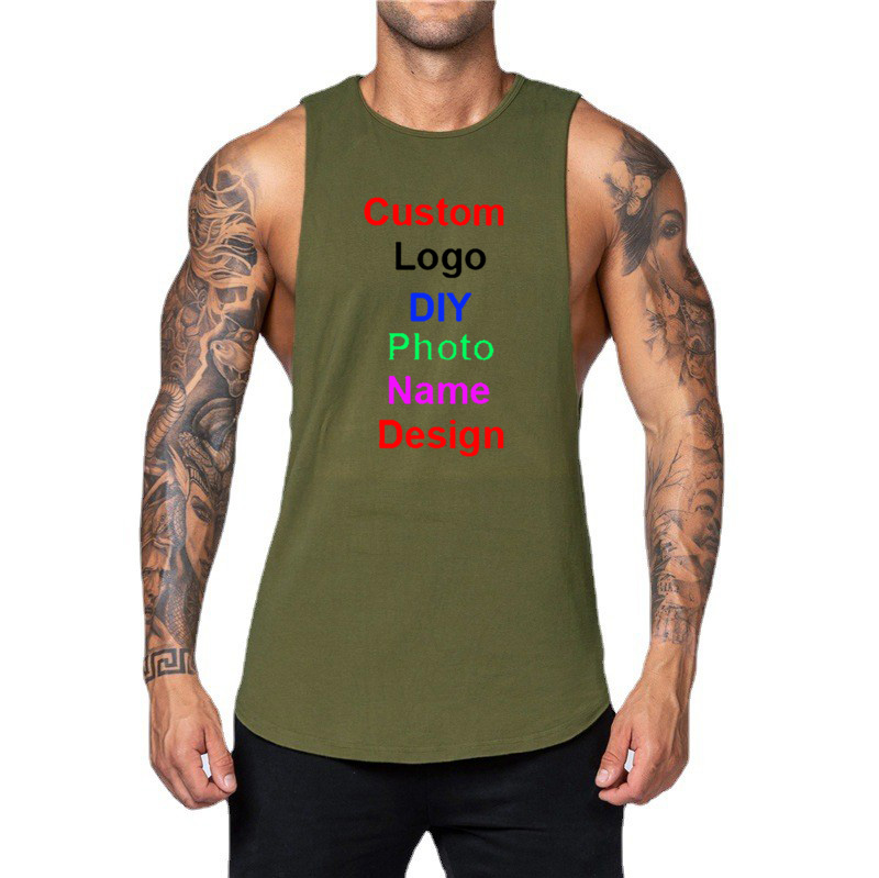 DIY Customized Logo Brand Gym  – Muscle Tee Workout recenzja i cena