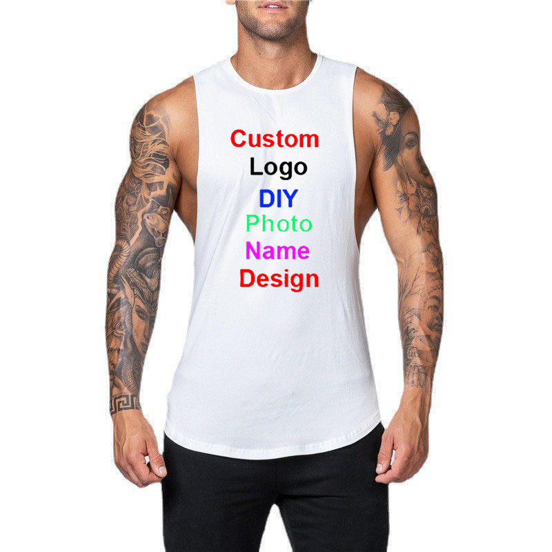 DIY Customized Logo Brand Gym  – Muscle Tee Workout recenzja i cena