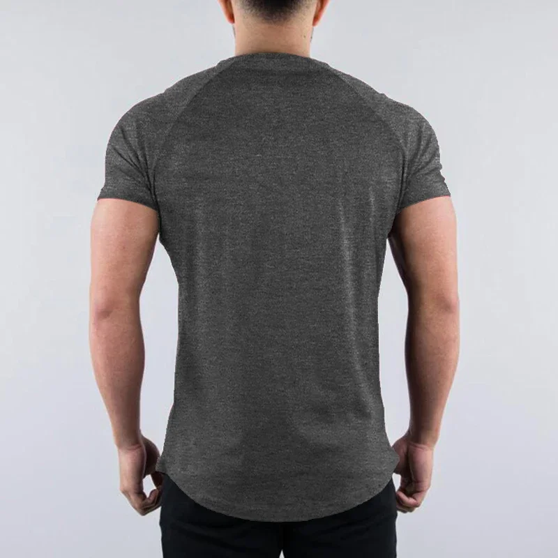 Plain Summer Cotton Breathable – Muscle Tee Workout recenzja i cena