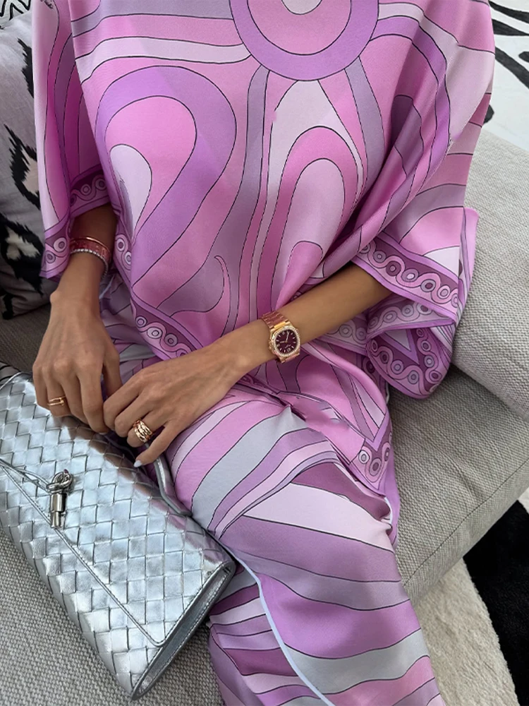 Loose Printed Shirt Skirt Suit – Men'S Fashion Line recenzja i cena