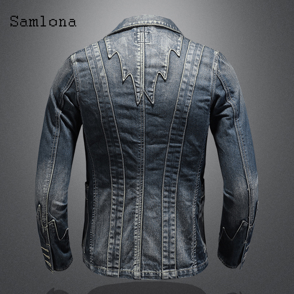 2025 Single Breasted Mens Deni – Mens Fashion Denim Jacket recenzja i cena