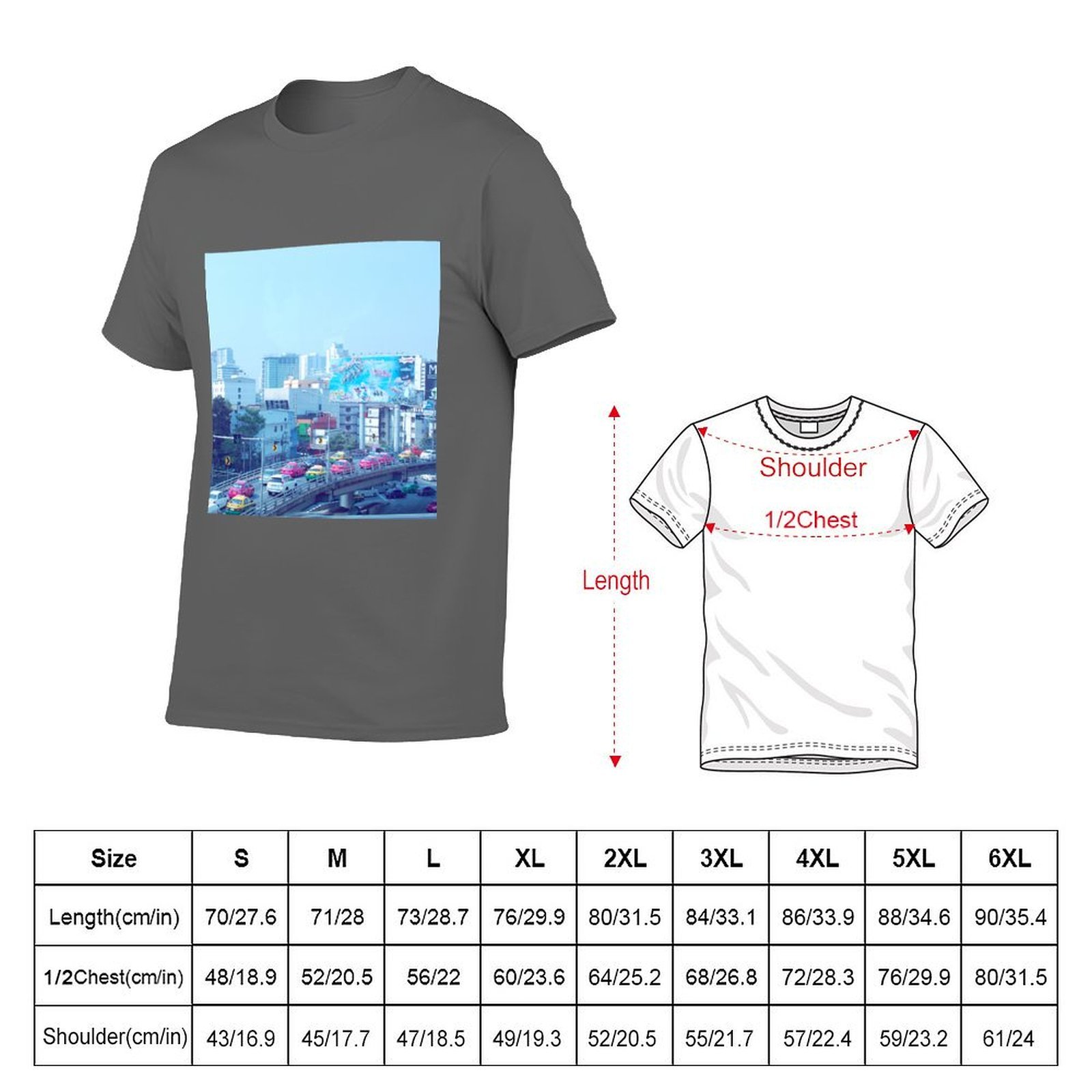 in Bangkok Traffic T-Shirt Fas – Mens Fashion Bangkok recenzja i cena